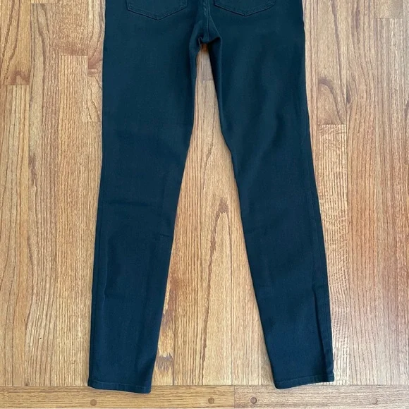 Madewell Maternity Over-the-Belly Skinny Jeans in Lunar Wash Black size 24 - Picture 10 of 16